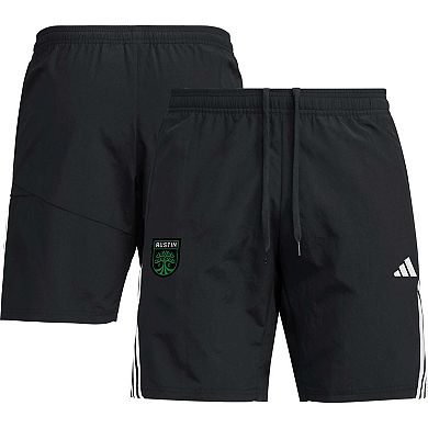 Men's adidas Black Austin FC Downtime Shorts