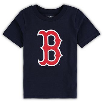 Toddler Navy Boston Red Sox Team Crew Primary Logo T-Shirt
