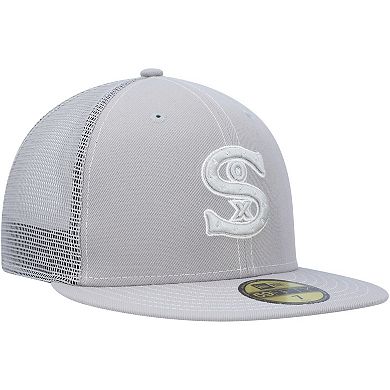 Men's New Era Gray Chicago White Sox 2023 On-Field Batting Practice 59FIFTY Fitted Hat