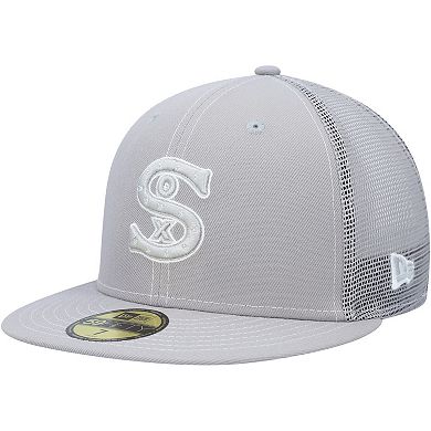 Men's New Era Gray Chicago White Sox 2023 On-Field Batting Practice 59FIFTY Fitted Hat