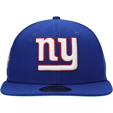 Men's New Era Royal New York Giants Citrus Pop 59FIFTY Fitted Hat