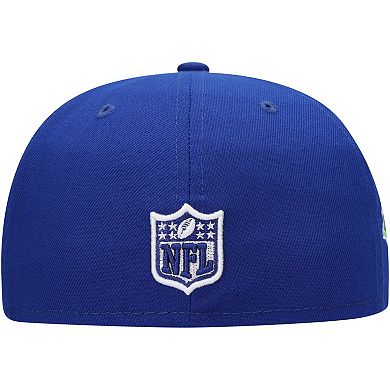 Men's New Era Royal New York Giants Citrus Pop 59FIFTY Fitted Hat