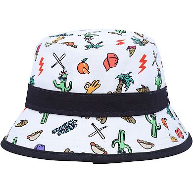 Infant New Era White Houston Astros Spring Training Print Bucket Hat