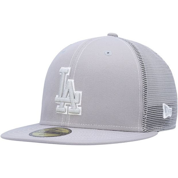 New Era Men's Los Angeles Dodgers Batting Practice White 39Thirty Stretch  Fit Hat