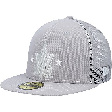 Men's New Era  Gray Washington Nationals 2023 On-Field Batting Practice 59FIFTY Fitted Hat