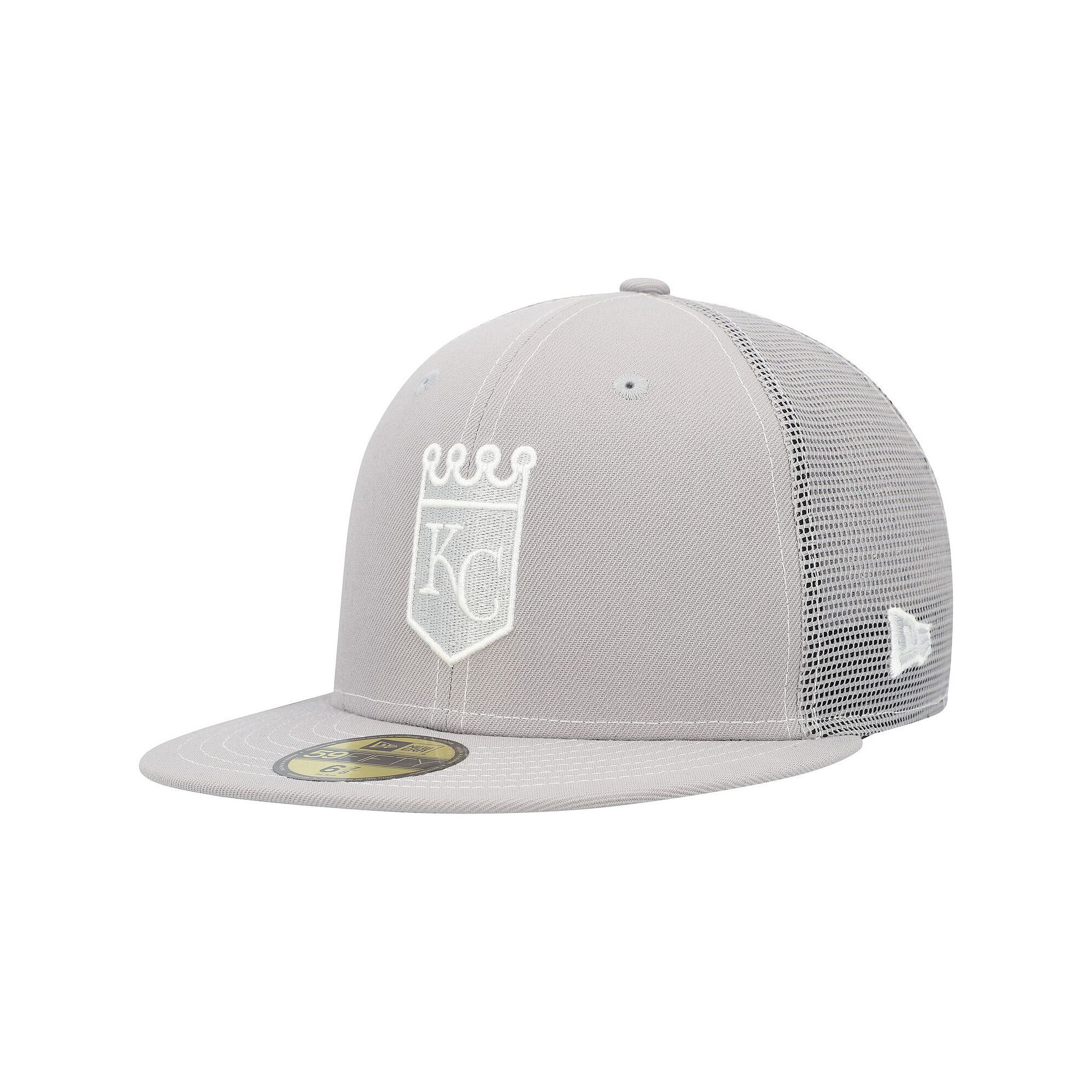 Mens New Era  Gray Kansas City Royals 2023 On-Field Batting Practice 59FIF