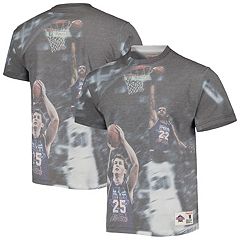 Women's Cleveland Cavaliers Gray Deep V-Neck Tri-Blend Half-Sleeve T-Shirt