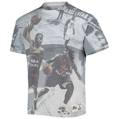 Men's Mitchell & Ness Charlotte Hornets Above the Rim Graphic T-Shirt