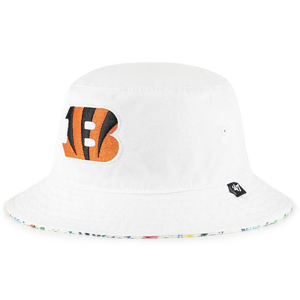 Women's '47 White Cincinnati Bengals Highgrove Bucket Hat