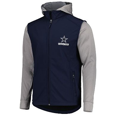 Men's Dunbrooke Navy Dallas Cowboys Alpha Full-Zip Jacket