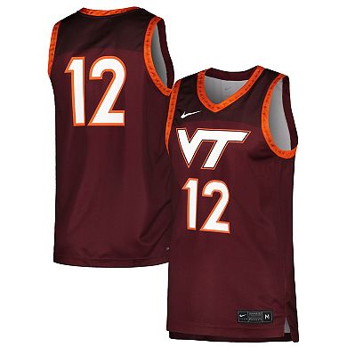 Men's Nike Maroon Virginia Tech Hokies Replica Basketball Jersey