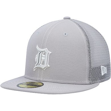 Men's New Era  Gray Detroit Tigers 2023 On-Field Batting Practice 59FIFTY Fitted Hat