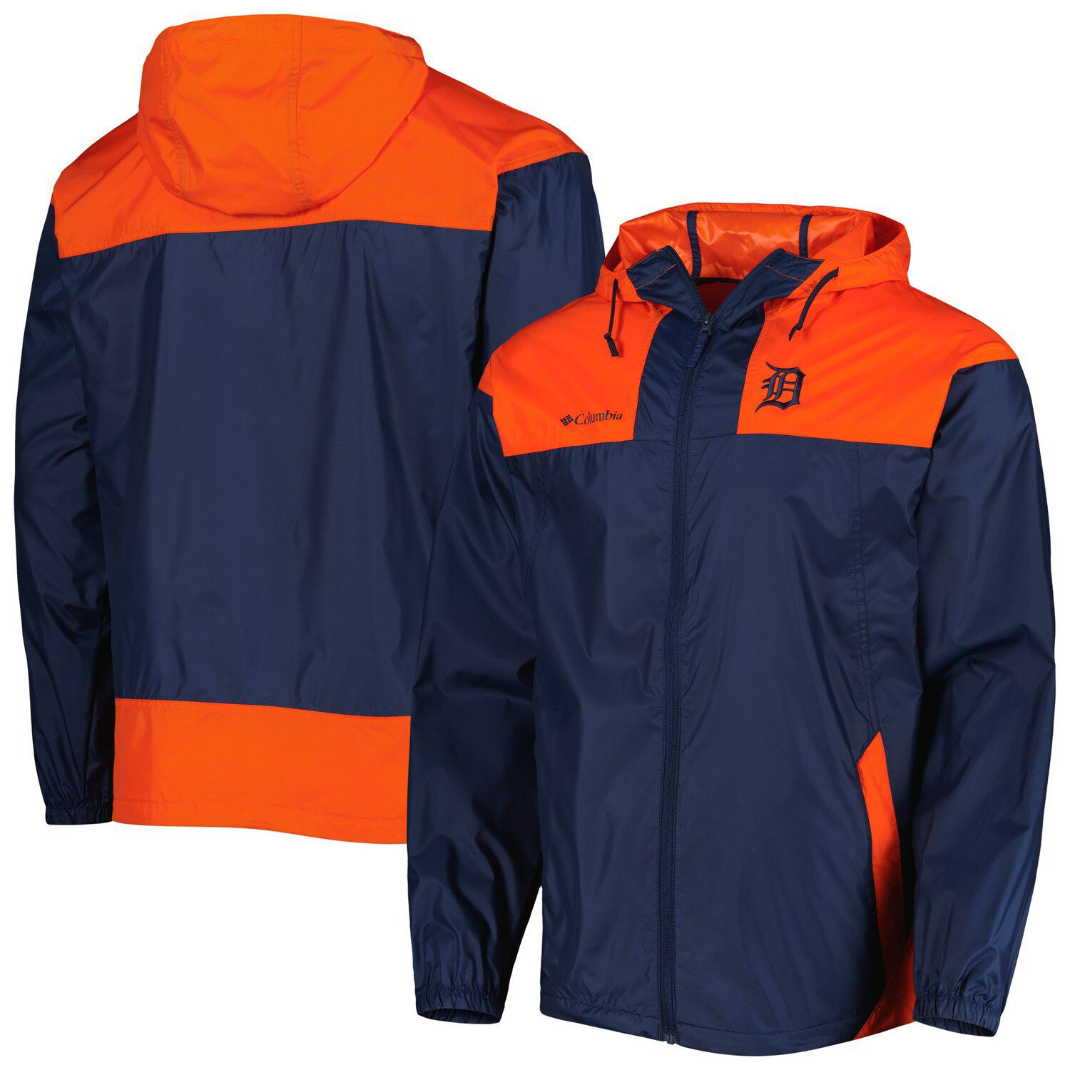 Chemise Columbia Tamiami Omni-Shade Homme – Detroit Tigers Orange – Taille M Neuve