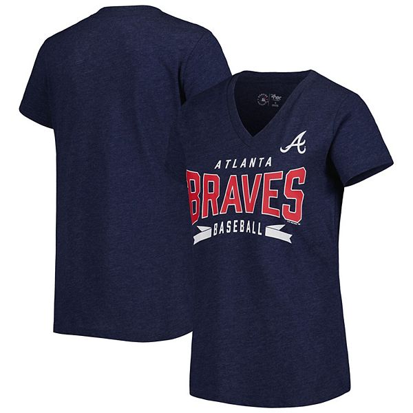 Atlanta braves giiI 4her by carl banks women's team graphic T