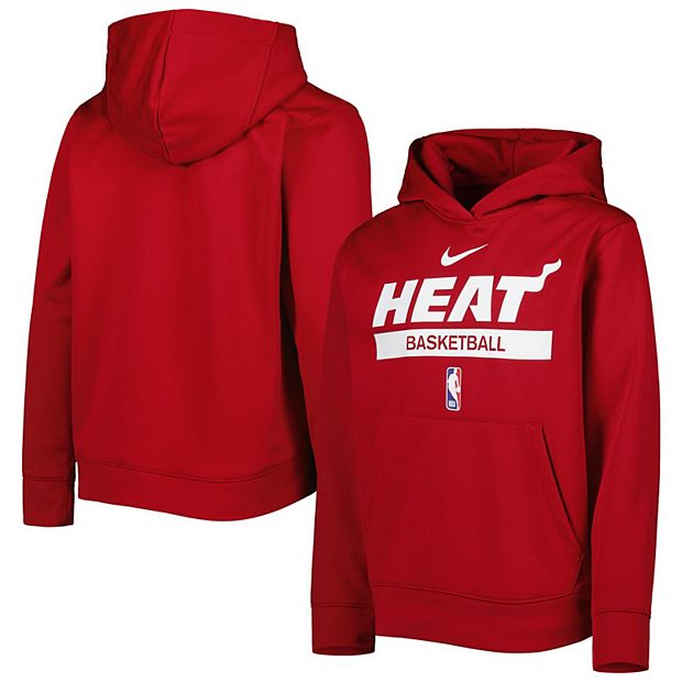 Miami Heat Essential Women's Nike NBA Fleece Pullover Hoodie in Blue, Size: XL | DB2364-441
