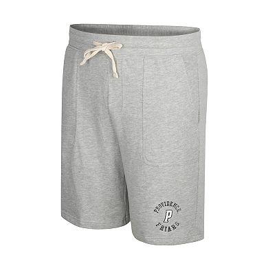 Men's Colosseum Heather Gray Providence Friars Love To Hear This Terry Shorts