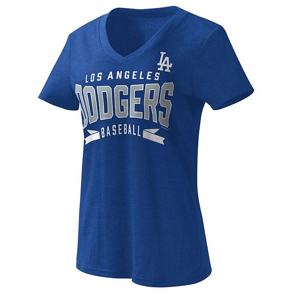 Los Angeles Dodgers G-III 4Her by Carl Banks Women's Dot Print V