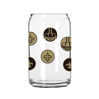 New Orleans Saints 16oz. Smiley Can Glass