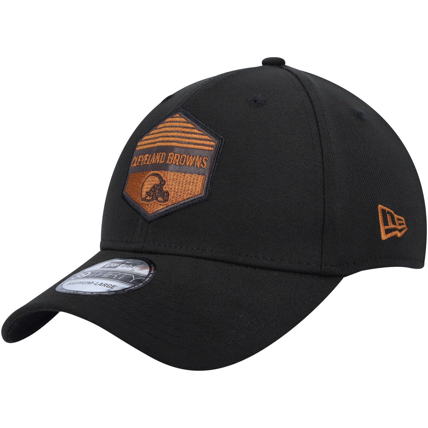 New Era Men's New Era Gray Cleveland Browns Speed 39THIRTY Flex Hat