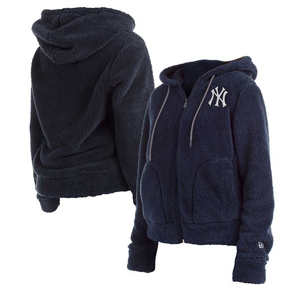 Navy Full-Zip New Era New York Yankees Bomber Jacket