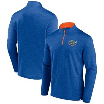 Men's Fanatics Branded Royal Florida Gators Classic Homefield Quarter-Zip Top