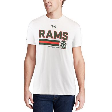 Men's Under Armour White Colorado State Rams 2018 Special Game Rams T-Shirt