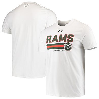 Men's Under Armour White Colorado State Rams 2018 Special Game Rams T-Shirt
