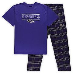 Concepts Sport Minnesota Vikings Women's Purple Plus Size Badge T-Shirt &  Flannel Pants Sleep Set