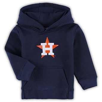 Toddler Navy Houston Astros Team Primary Logo Fleece Pullover Hoodie