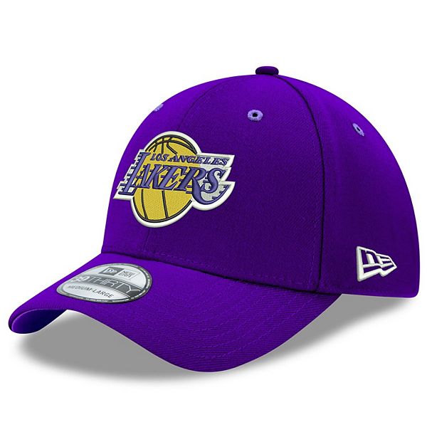 Men's New Era Purple Los Angeles Lakers Team Classic 39THIRTY Flex Hat