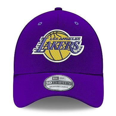 Men's New Era Purple Los Angeles Lakers Team Classic 39THIRTY Flex Hat