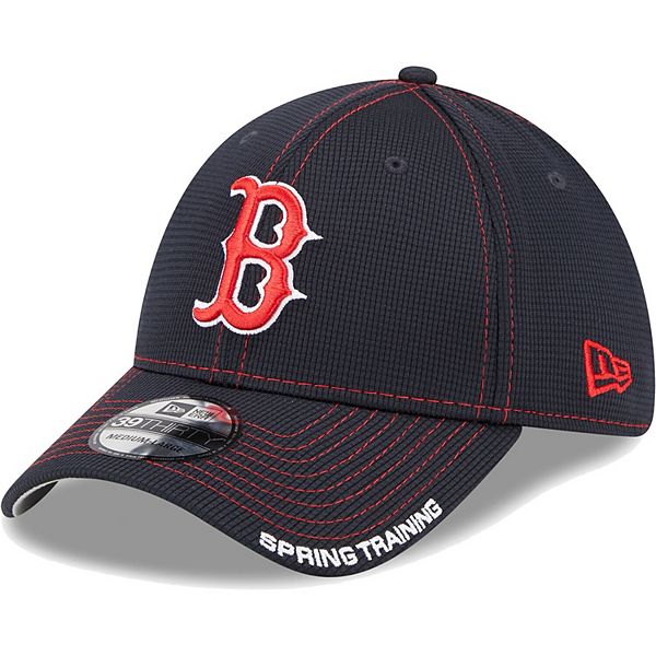 Men's New Era Navy Boston Red Sox 2023 Spring Training Mesh 39THIRTY ...