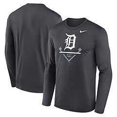 Blue Nike MLB Detroit Tigers Logo T-Shirt