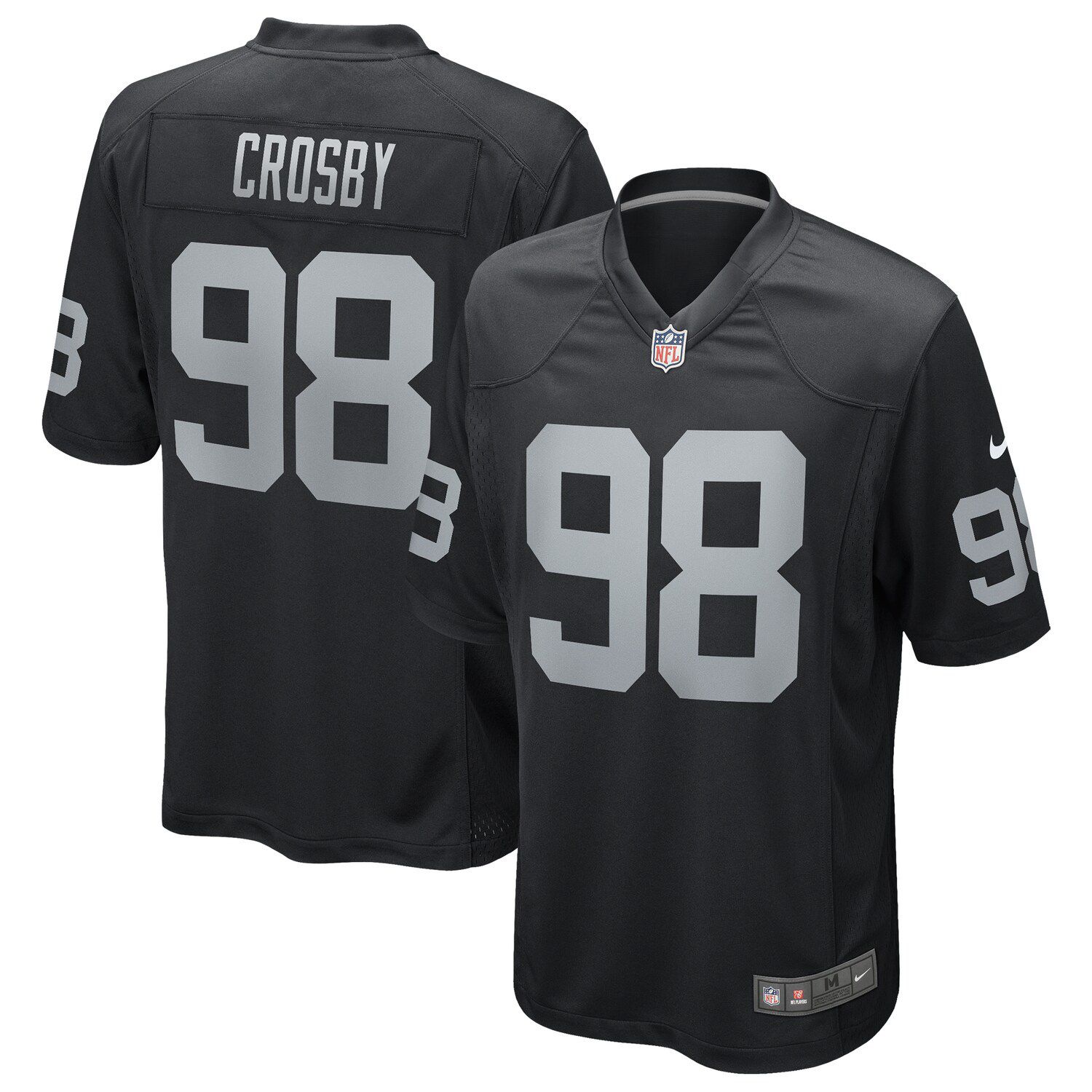 Josh Jacobs Las Vegas Raiders Nike Inverted Legend Jersey - Silver