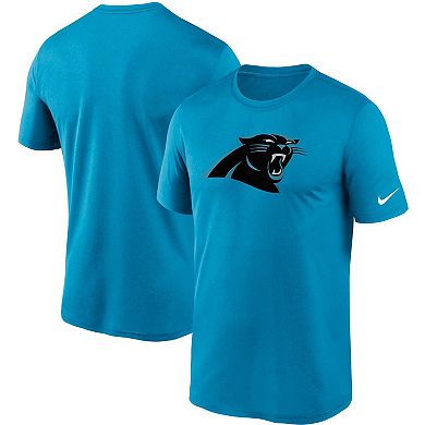 Men's Nike Blue Carolina Panthers Logo Essential Legend Performance T-Shirt