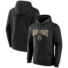 NHL Big & Tall Vegas Golden Knights Wordmark Frame Grey Pullover Hoodie, Men's, XLT, Gray