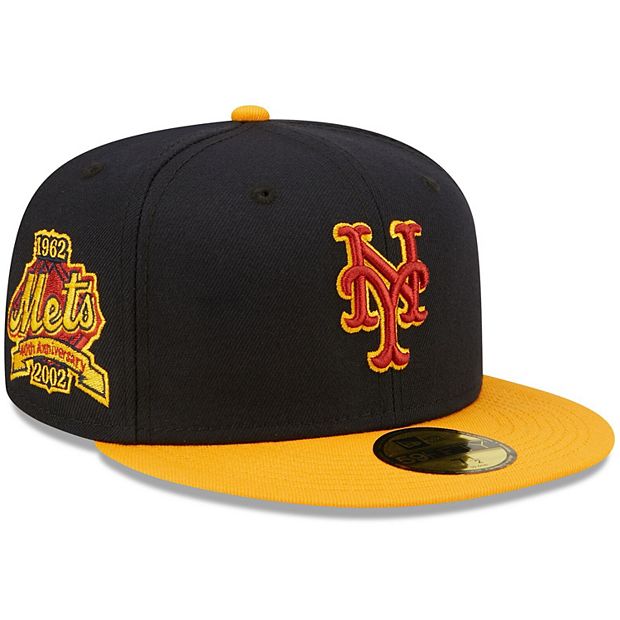 Men's New Era Black New York Mets Jersey 59FIFTY Fitted Hat