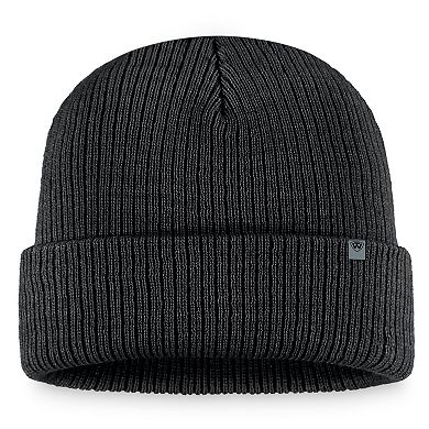 Men's Top of the World Black NDSU Bison Elijah Cuffed Knit Hat