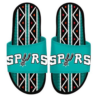 ISlide Black San Antonio Spurs 2022/23 City Edition Gel Slide Sandals