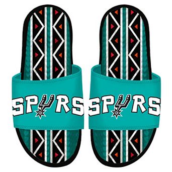 ISlide Black San Antonio Spurs 2022/23 City Edition Gel Slide Sandals