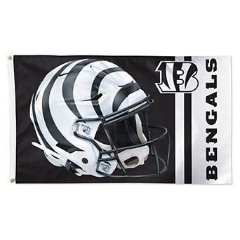 WinCraft Cincinnati Bengals Alternate Helmet Single-Sided 3' x 5' Deluxe Flag