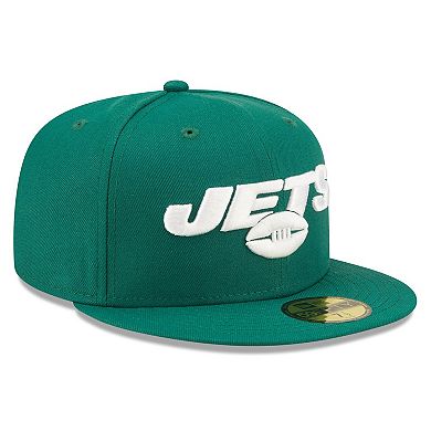 Men's New Era  Green New York Jets Elemental 59FIFTY Fitted Hat