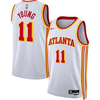 Unisex Nike Trae Young White Atlanta Hawks 2022/23 Swingman Jersey - Association Edition