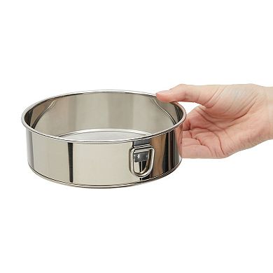 3-Piece Fine Mesh Sieve Strainer Set, Stainless Steel Flour Sifters for Baking
