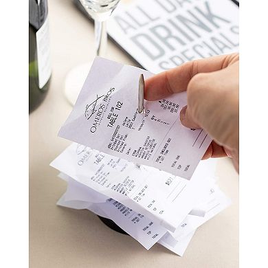 6 Stainless Steel Metal Receipt Spike Holder Bill Spindle for Restaurant Office