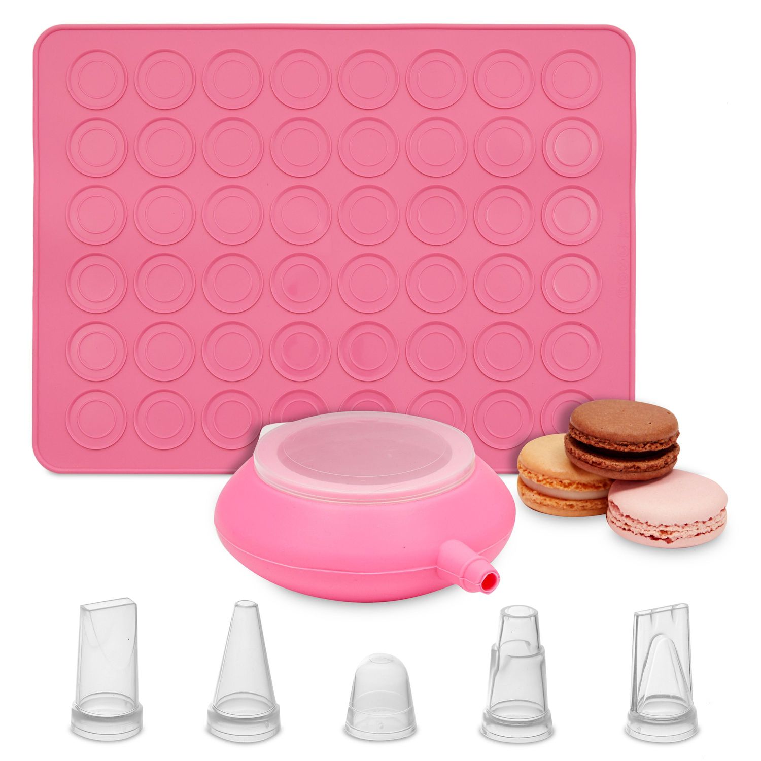 Modern Pastry Mat Set - Silicone - 3 Colors Available - ApolloBox