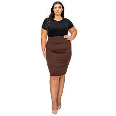 Women's plus size outlet maxi skirts kohls