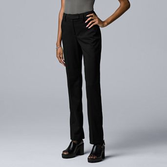 Petite Simply Vera Vera Wang High Rise Flare Trouser