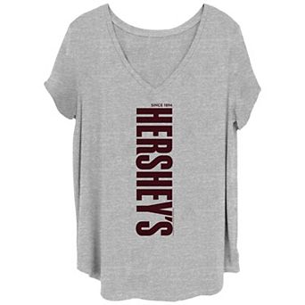 Juniors' Plus Size Hershey's Chocolate Since 1894 Graphic Tee