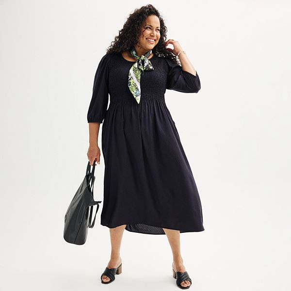 Croft and barrow outlet plus size dresses